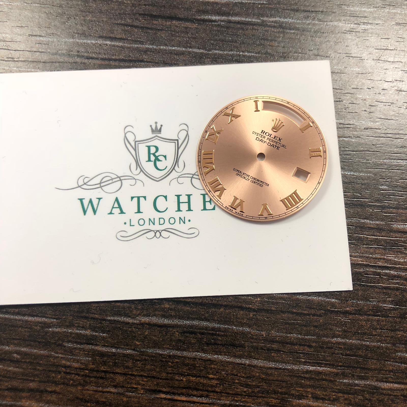 PARTS   Rolex Daydate ii Rose Dial