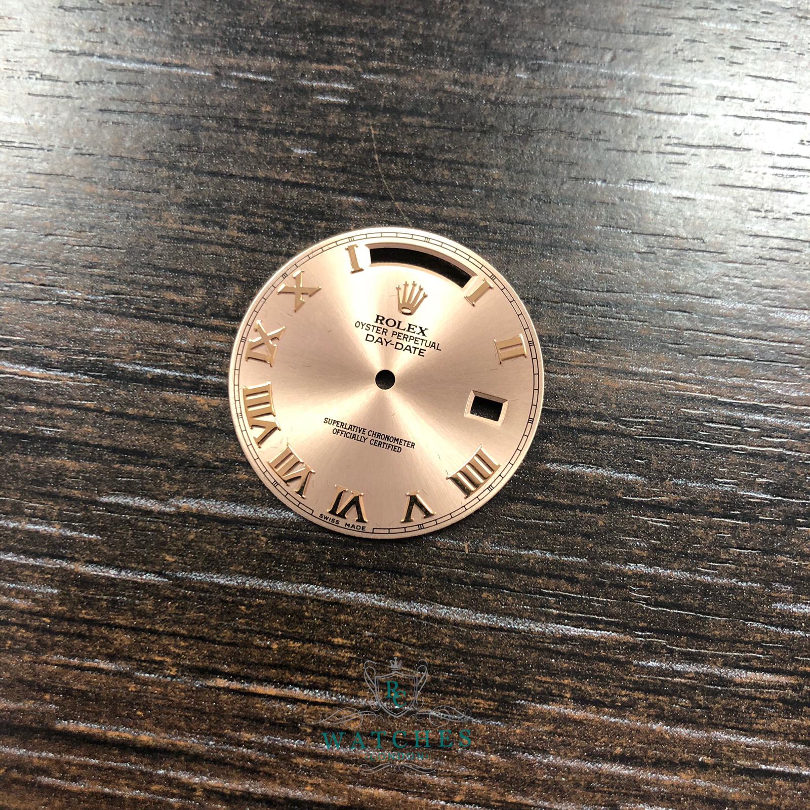 PARTS  Rolex Daydate ii Rose Dial