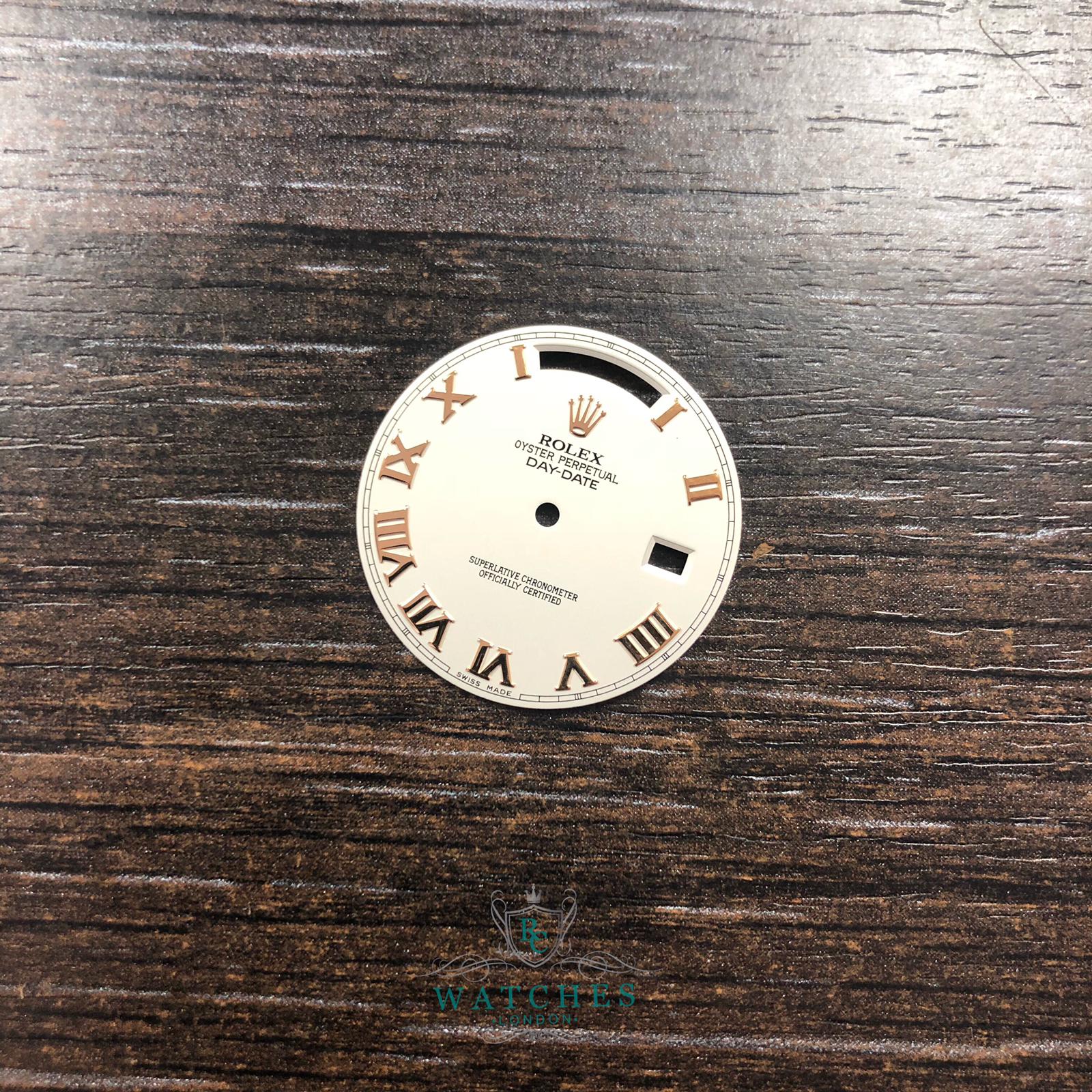 PARTS  Rolex Daydate ii Ivory Dial